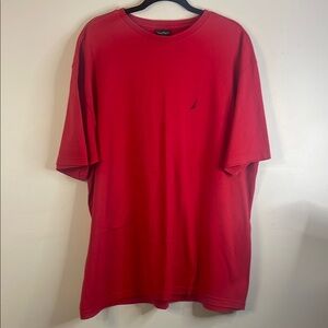 EUC Nautica Red Crew Neck Short Sleeve Tee size XXL #16